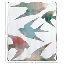 Load image into Gallery viewer, Birds Nursery Blanket