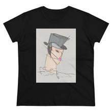 Load image into Gallery viewer, Black crop top t-shirts for women at Ace Shopping Club. We welcome you to shop with us! www.aceshoppingclub.com