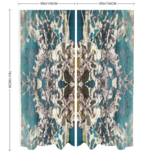 Load image into Gallery viewer, La Mer Designer Curtain Set