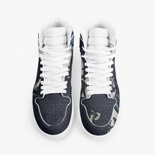 Load image into Gallery viewer, Blue Turtle High-Top Sneakers | Unisex