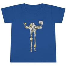 Load image into Gallery viewer, Fantastic blue robot toddler t-shirt designed by JG and only available at Ace Shopping Club. A classic fit that is universally comfy. Free Shipping.