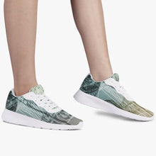 Load image into Gallery viewer, These green designer sneakers are designed by JG and only available at Ace Shopping Club. The lightweight construction with breathable mesh material provides a comfortable and flawless fit.