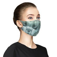 Load image into Gallery viewer, The face mask was made of skin-friendly polyester material that is breathable and comfortable to wear. Comes with a set of two PM2.5 filters (made from non-woven fabric, melt-blown cotton, and activated carbon fabric). It is perfect for everyday use.