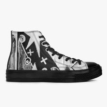 Load image into Gallery viewer, Fashion without limits! These extremely comfortable high-top sneakers are designed by award-winning designer, Joe Ginsberg. A truly original way to express oneself and inspire new fashion trends on the go