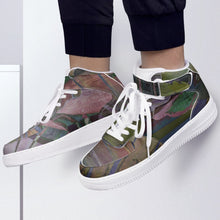 Load image into Gallery viewer, Fish unisex designer sneakers by JG. Only available at Ace Shopping Club. Leather upper with mesh lining construction. High-profile ankle support, premium leather for durability, Hook-and-loop closure guarantees a better fit.