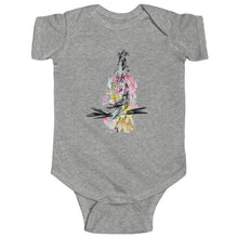 Load image into Gallery viewer, Baby clothing needs to be both durable and soft. With the infant fine jersey bodysuit, youths get just that. Material: Cotton and polyester.