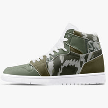 Load image into Gallery viewer, Forest Green High-Top Designer Sneakers | Unisex