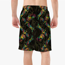 Load image into Gallery viewer, Men's board shorts designed by JG uniquely for Ace Shopping Club. Handmade premium polyester fabric guarantees a soft wearing feeling. Classic drawstring rope style, perfectly adjustable for any occasion. Look good in your new swimwear! Free Shipping.