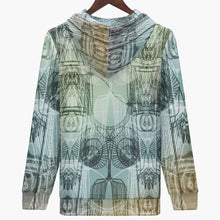 Load image into Gallery viewer, Class fit type designer hoodie for men. Zipper up closure. Handmade with premium polyester blend fabric, guarantee the soft wearing feeling. Reinforced cuffs and waist, durable for daily occasions. Roomy pockets for must-have storage.