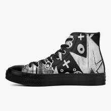 Load image into Gallery viewer, Fashion without limits! These extremely comfortable high-top sneakers are designed by award-winning designer, Joe Ginsberg. A truly original way to express oneself and inspire new fashion trends on the go