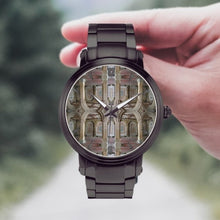 Load image into Gallery viewer, This watch is a unique gift for someone who loves architecture. Classic Analogues high quality automatic mechanical movement watch. High-density stainless steel body, accurate timing, suitable for business and casual occasions.
