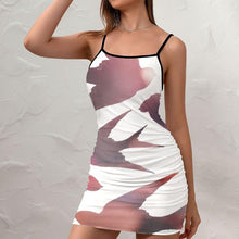 Load image into Gallery viewer, f you want to achieve sporty glam relaxed style, then we strongly recommend this designer fitted dress. The slip dress was bound to make its major comeback. Material: 90% Polyester + 5% Spandex. Without Padding. Slight stretch. Spaghetti strap. Free Shipping.