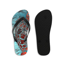 Load image into Gallery viewer, Turtle Beach Designer Flip-Flops