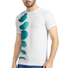Load image into Gallery viewer, Organic Moon Eclipse fitness t-shirt designed by Joe Ginsberg for Ace uniquely. Material: 100% Q Milch (sustainable & organic synthetic fabric from milk).