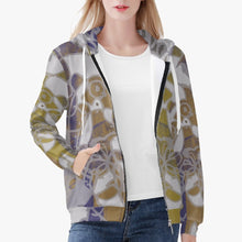 Load image into Gallery viewer, This designer hoodie has a classic fit. Durable zipper up closure. Handmade with premium polyester blend fabric, guarantee the soft wearing feeling. Reinforced cuffs and waist, durable for daily occasions.
