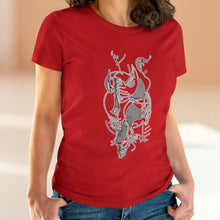 Load image into Gallery viewer, This bright red t-shirt is designed by Joe Ginsberg. What’s better than soft, heavy cotton, quality t-shirt in your wardrobe?