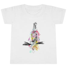 Load image into Gallery viewer, Fantastic white parrot toddler t-shirt designed by JG and only available at Ace Shopping Club. Free Shipping.
