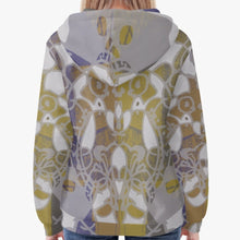 Load image into Gallery viewer, This designer hoodie has a classic fit. Durable zipper up closure. Handmade with premium polyester blend fabric, guarantee the soft wearing feeling. Reinforced cuffs and waist, durable for daily occasions.