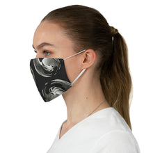 Load image into Gallery viewer, Black and white activewear face mask at Ace Shopping Club. We welcome you to shop with us! www.aceshoppingclub.com