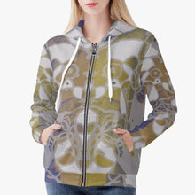 Load image into Gallery viewer, This designer hoodie has a classic fit. Durable zipper up closure. Handmade with premium polyester blend fabric, guarantee the soft wearing feeling. Reinforced cuffs and waist, durable for daily occasions.