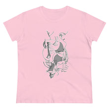 Load image into Gallery viewer, This light pink t-shirt is designed by Joe Ginsberg. What’s better than soft, heavy cotton, quality t-shirt in your wardrobe?