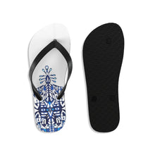 Load image into Gallery viewer, Blue designer flip-flop for women at Ace Shopping Club. We welcome you to shop with us! www.aceshoppingclub.com