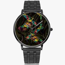 Load image into Gallery viewer, Unique premium ultra-thin stainless steel black watch suitable for everyday life! Only available at Ace Shopping Club. Premium SEIKO Quartz Movement.Premium Stainless Steel Case & Bands.