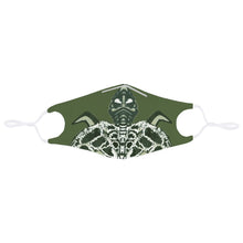 Load image into Gallery viewer, Green Turtle Designer Face Mask with Two PM 2.5 Filters