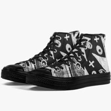 Load image into Gallery viewer, Fashion without limits! These extremely comfortable high-top sneakers are designed by award-winning designer, Joe Ginsberg. A truly original way to express oneself and inspire new fashion trends on the go