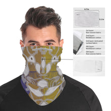 Load image into Gallery viewer, Lion Designer Bandana with Filter Pads