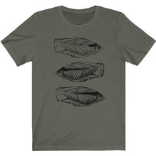 Load image into Gallery viewer, This soft and excellent army green t-shirt is the ultimate fisherman's shirt and the best gift to give to your family or friends. Designed by Joe Ginsberg for Ace Shopping Club. Retail fit. Material: 100% Soft cotton. Runs true to size. Free shipping.