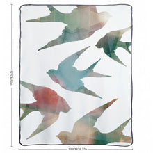 Load image into Gallery viewer, Birds Nursery Blanket