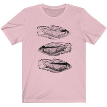 Load image into Gallery viewer, This soft and excellent light pink designer t-shirt is the ultimate fisherman's shirt and the best gift to give to your family or friends. Designed by Joe Ginsberg for Ace Shopping Club. Retail fit. Material: 100% Soft cotton. Runs true to size. Free shipping.