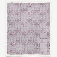 Load image into Gallery viewer, This Flamingo soft nursery blanket is custom designed by Joe Ginsberg and the perfect addition for your toddler room or nursery. Shop at Ace Shopping Club for all your baby products.