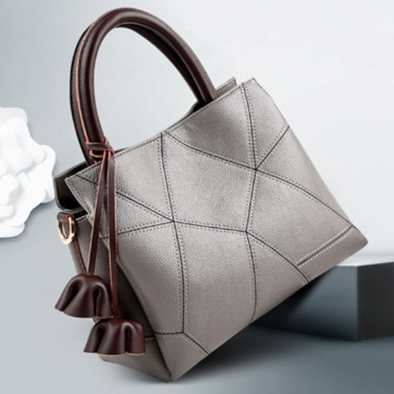 Grey sales color handbags