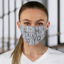 Load image into Gallery viewer, Letters Designer Fitness Face Mask
