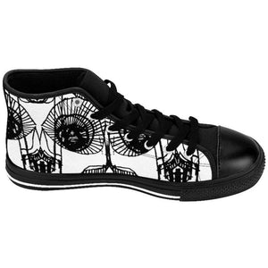 Skeleton High-top Designer Sneakers