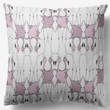 Load image into Gallery viewer, This Flamingo pillow is custom designed by Joe Ginsberg and the perfect addition for your toddler room or nursery. Shop at Ace Shopping Club for all your baby products.
