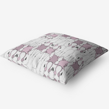 Load image into Gallery viewer, This Flamingo pillow is custom designed by Joe Ginsberg and the perfect addition for your toddler room or nursery. Shop at Ace Shopping Club for all your baby and toddler room decorations.

