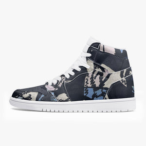 Blue Turtle High-Top Sneakers | Unisex