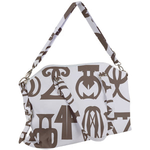 Signs Designer Crossbody Bag