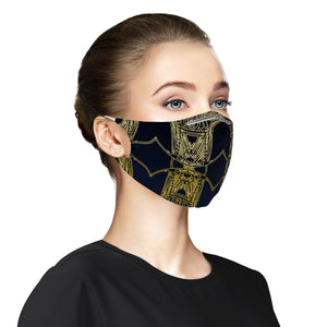 This collectible face mask is made of skin-friendly polyester material that is breathable and comfortable to wear. Comes with a set of two PM2.5 filters (made from non-woven fabric, melt-blown cotton, and activated carbon fabric). It is perfect for everyday use. Soft and breathable. Bendable Nose Wire. Filter Pocket.