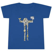 Load image into Gallery viewer, Fantastic blue robot toddler t-shirt designed by JG and only available at Ace Shopping Club. A classic fit that is universally comfy. Free Shipping. 
