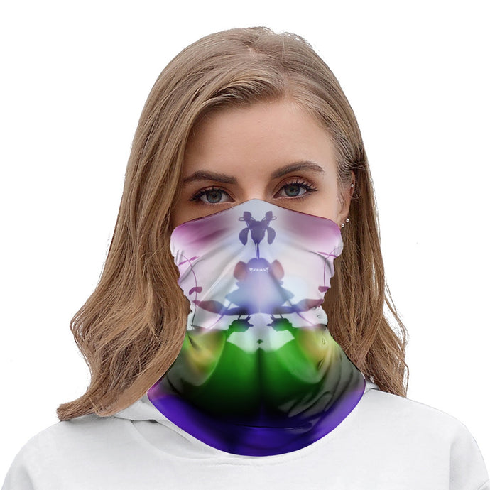 Stylish designed sports scarf to protect you when you are working out. Custom designed by Joe Ginsberg for Ace Shopping Club