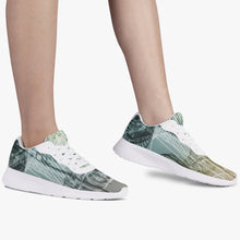 Load image into Gallery viewer, These green designer sneakers are designed by JG and only available at Ace Shopping Club. The lightweight construction with breathable mesh material provides a comfortable and flawless fit. 
