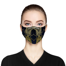 Load image into Gallery viewer, This designer collectable face mask is made of skin-friendly polyester material that is breathable and comfortable to wear. Comes with a set of two PM2.5 filters (made from non-woven fabric, melt-blown cotton, and activated carbon fabric). It is perfect for everyday use. Soft and breathable. Bendable Nose Wire. Filter Pocket.
