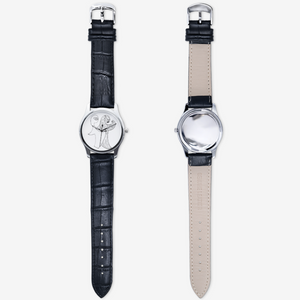 This statement  watch is custom designed by Joe Ginberg and expresses the need for unity of all people.