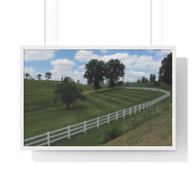 Load image into Gallery viewer, &quot;Ranch&quot; is a beautiful photographic print on paper and a great art piece in your interior decor. Wooden frame. Museum quality frame comes in black or white. Printing Paper: Matte premium paper. Plexiglass front. For indoor use. Multiple sizes. Free shipping.
