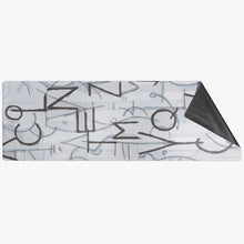Load image into Gallery viewer, Letter Suede Anti-Slip Yoga Mat
