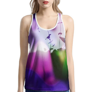 Colorful, sustainable and organic yoga tank top shirt specially designed by Joe Ginsberg for Ace just for you. Material: 100% Q Milch (sustainable & organic synthetic fabric from milk). Loose fit. Casual wear. 